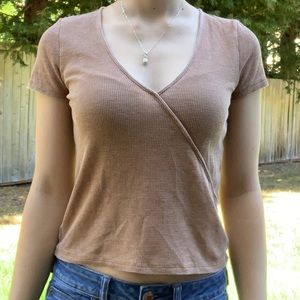 American Eagle brown top